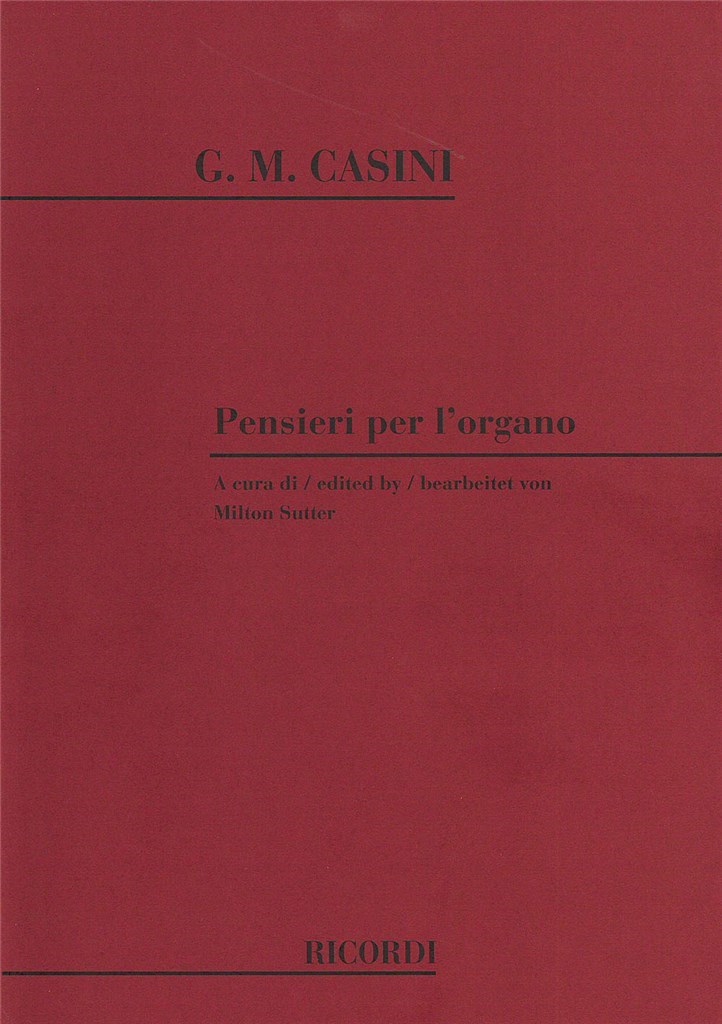 Pensieri Per L'Organo